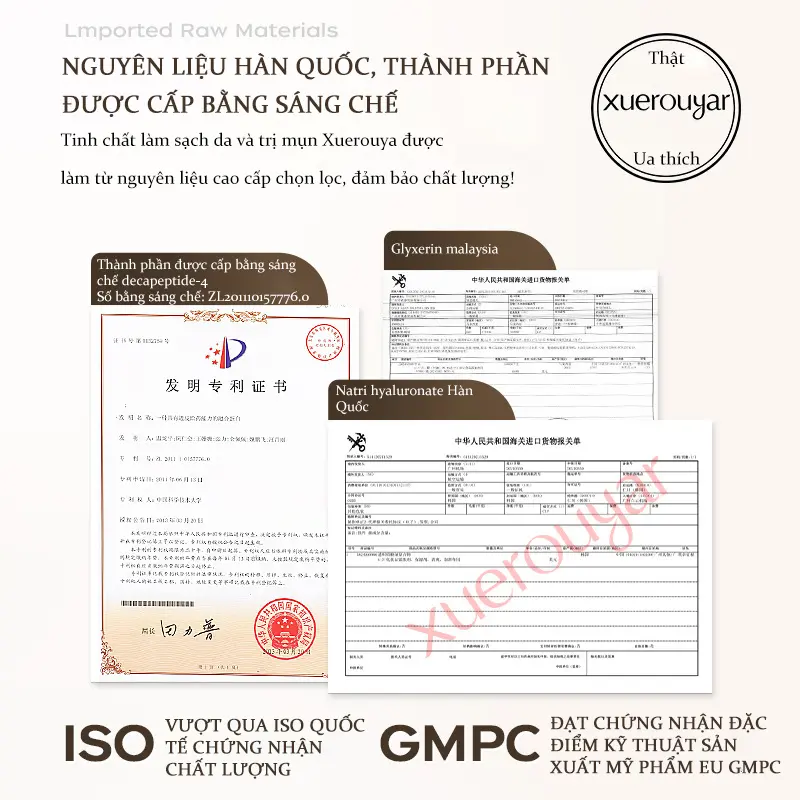 Tinh Chất Trị Mụn, XUEROUYA, Kiểm Soát Dầu, Làm Mịn Da, Huyết Thanh Chăm Sóc Da, 30ml Skincare 1