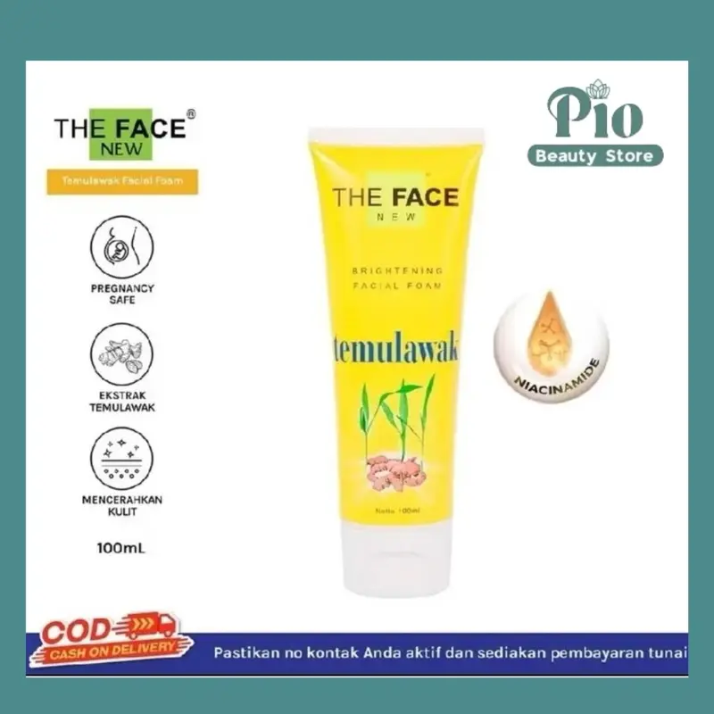 [PIOBEAUTY] ECER-The face temulawak bpom skincare mencerahkan glowing flek hitam Wajah Pencerah 6