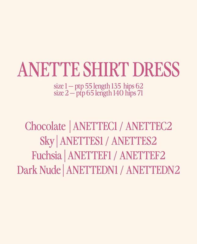 Anette Cotton Poplin Shirtdress Side Pockets 4