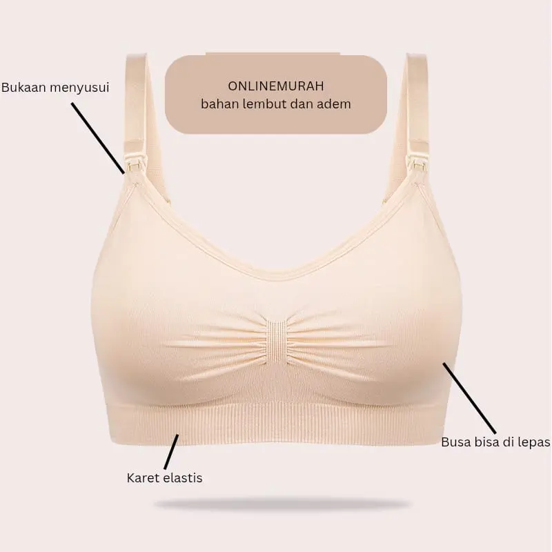 bra bumil menyusui premium maternity seamless SOREX / bh ibu hamil