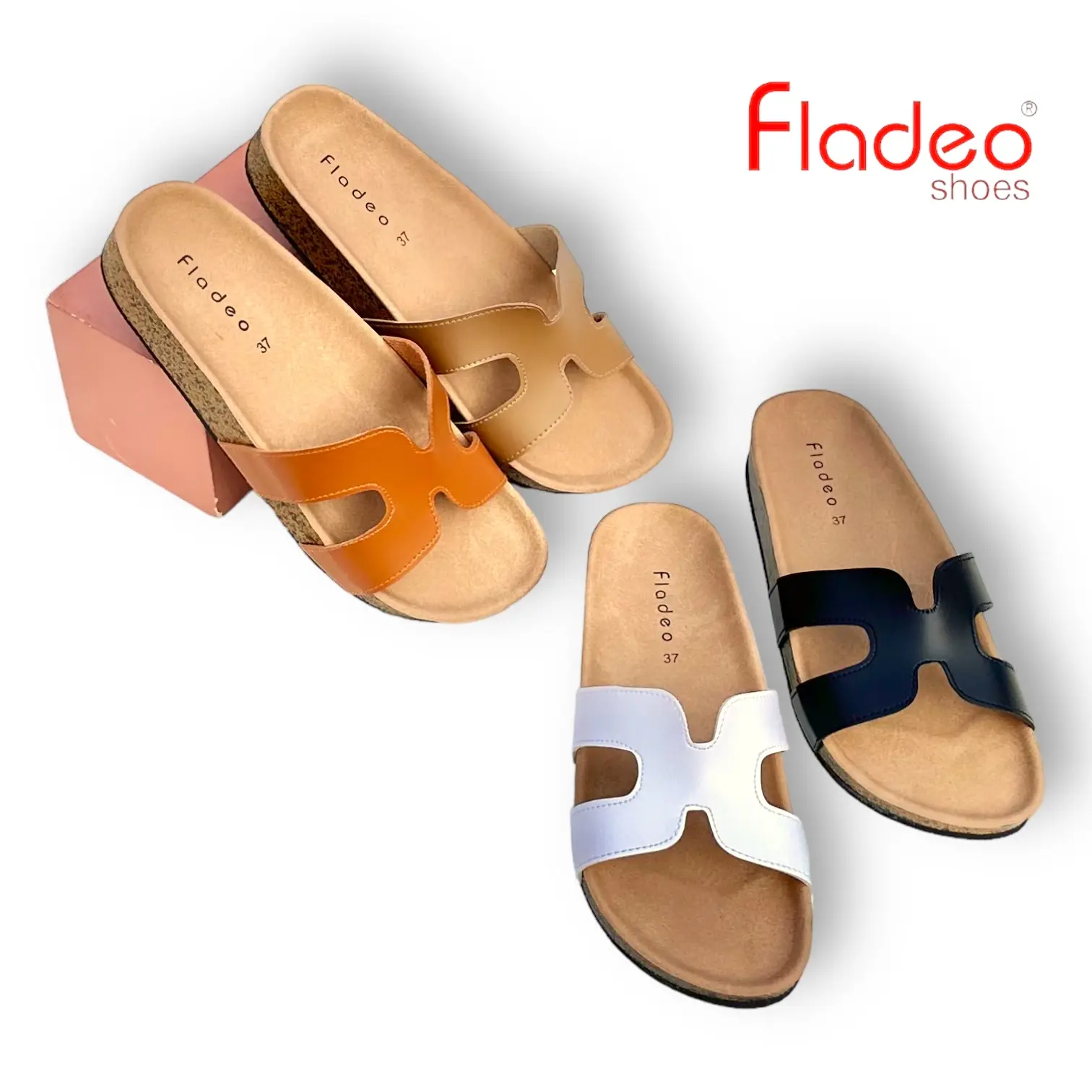 Sandal Santai Wanita Model Selop Free Box dari brand Matahari Sendal Cewek Fladeo