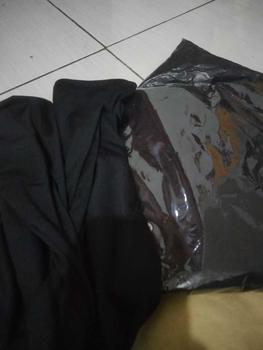 Product Review of Manset polos panjang oversize variasi hitam jersey spandek soft Muslim Dalaman from f**️ 0