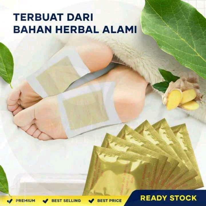 Product Introduction of Grosiran Kosmetik PROMO Paket 5 Box Kinoki Gold Detok Foot Pads Koyo Kaki Ginger Patch Hand 2
