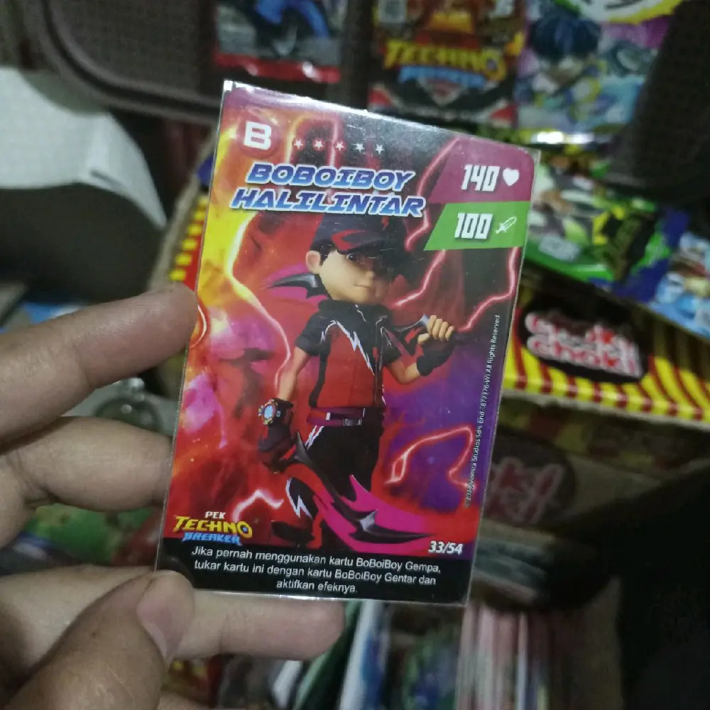 33/54 Boboiboy Halilintar Pek Techno