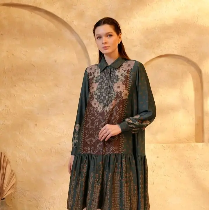 HURAIN TUNIC Premium Wanita terbaru by heavenlight 5