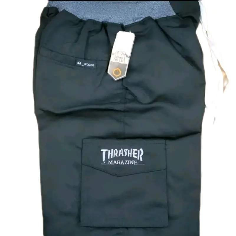TERLARIS... CELANA PENDEK CARGO RIP KARET 100 RIBU DAPAT 4 PCS Men's Shorts Pria Celana Pendek Hitam Katun Wanita Surfing Dewasa Panjang Casual Navy Santai Muda Abu Nyaman Remaja Mocca Keren 2