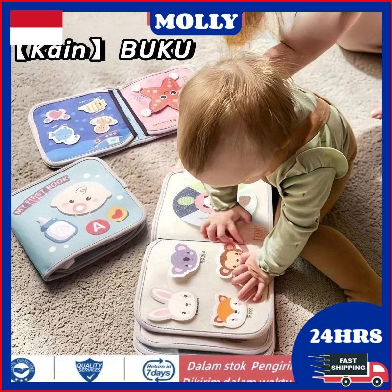 Busy Board Montessori Mainan Edukasi Anak/ Activity Book toy - Shop ...