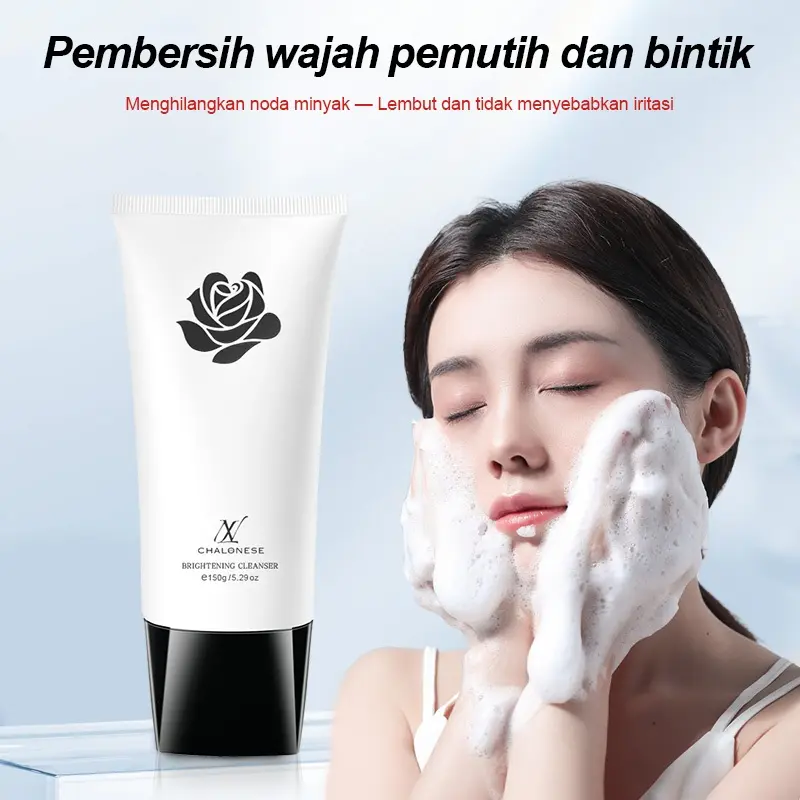 "FACIAL WASH" CLEAN AND WHITENING SOFTEN SKIN LIGHTEN SPOT CHALONESE Kotoran Membersihkan Cleanser Wajah Cleansing Berminyak 1