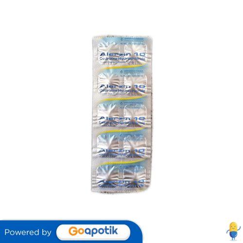 ALERZIN 10 MG STRIP 10 TABLET