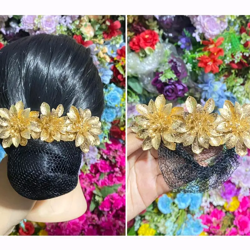 Jepit Rambut Arnet Motif Bunga - Model Terbaru - Clips 5