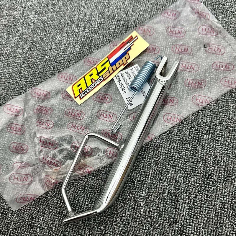standar samping crome NTH ORIGINAL RING 17 dan 14 IMPORT standar samping satu chrome ring 17 Honda beat Scoopy Vario Yamaha Mio Fino xeon revo supra kharisma 2
