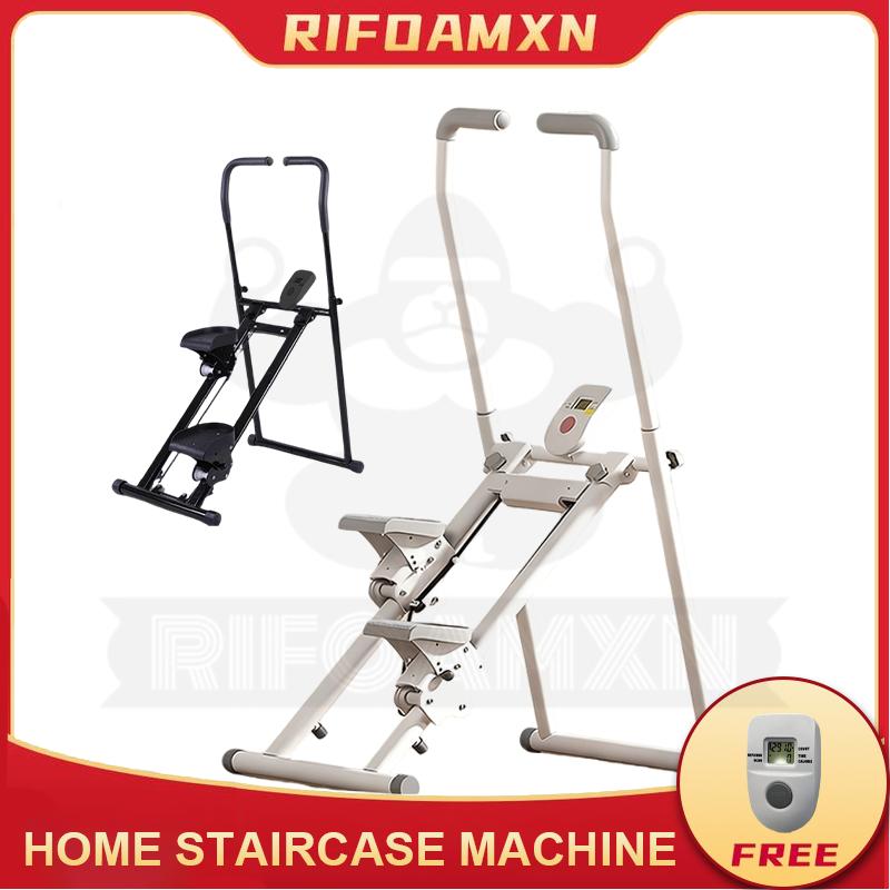 【Rifoamxn Máy leo cầu thang gia đình Đa Năng Rifoamxn để tập thể dục Cardio và đào tạo sức khỏe bài tập chuyển động tròn