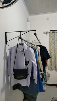 Product Review of PROMO SIKU UNTUK LIVESTRIMING / Rak besi siku ambalan penyangga gantungan baju diameter lubang 1 1/4 inci Anti Karat Dinding from u**1 1