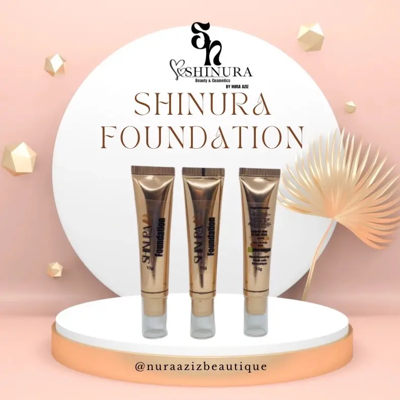 SHINURA FOUNDATION with SPF 50