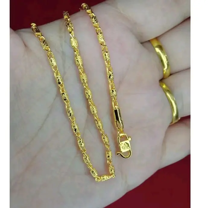 (BELI SATU PRODUK APAPUN GRATIS SATU PRODUK)) KALUNG WANITA BAMBU GOLD LAPIS KOIN PREMIUM ANTI LUNTUR