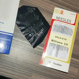 Jarum Jahit Praktis Isi 12PCS Jarum Tangan Sulam Manual Sewing Needles Portable 12 PCS Jarum Sulam