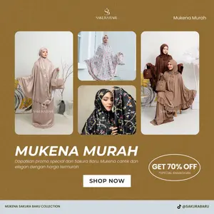 Mukena Cantik Dewasa – Bahan Adem & Ringan | Promo Cuci Gudang