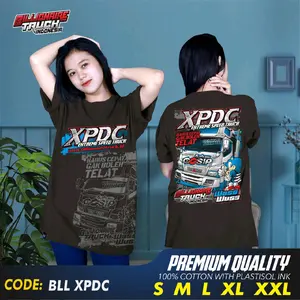 Kaos truck XPDC extreme speed truck bahan katun combed all size anak2-uk 5XL Billionaire truck Indonesia
