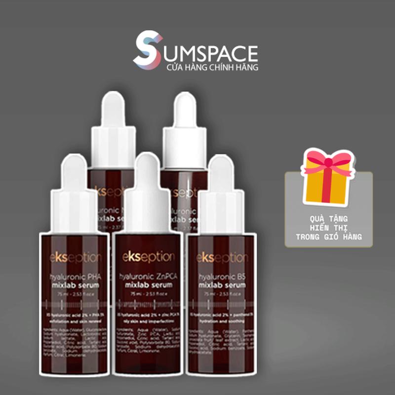 SUM SPACE CÔNG TY Serum Ekseption Hyaluronic Mixlab Serum PHA ZnPCA B5 NIACIN TRX PEPTIDES Chăm Sóc Da
