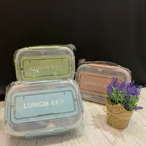 Kotak Makan 3 Sekat Stainless Steel Bisa Menghangatkan Makanan Free Sendok Ukuran 23cm x 13cm x 8cm Lunch Box Praktis