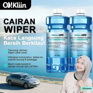 【Versi Upgrade】[8 Botol Hemat Family Pack]Cairan Wiper O!kliin (IClean）– Pembersih Kaca Mobil Anti Minyak & Anti Kabut, Aman Tanpa Korosi (Wiper Fluid)