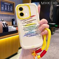 Gambar MHKEID Casing Hp untuk VIVO Y28 2024 Case Pola Teks Silikon Softcase kepulan krim Kesing Tali gantung Gelang Casing - Gaya1, VIVO Y28 2024 dari MHKEID MALL Kab. Tangerang 5 Tokopedia