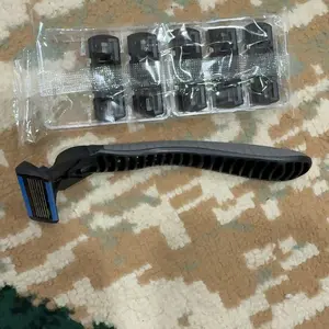 [Free 6 Pisau] Alat Cukur Kumis dan Jenggot | Pisau Cukur Manual | Cukuran Kumis Dan Jenggot