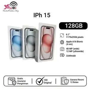 [805 Gadget] iPhone 15 128GB 256GB 512GB Garansi Resmi