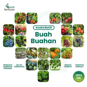 Benih Seribuan Benih Buah Buahan Hibrida Anggur, Strawberry DLL Tanaman Paket Lengkap Unggul