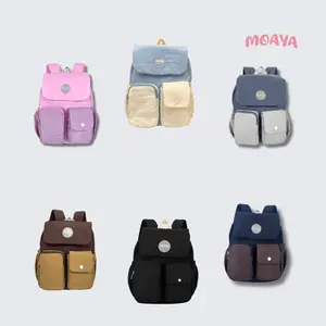 MOAYA NAYA MEDIUM BACKPACK RANSEL SEKOLAH  WANITA  | Tas Punggung Korean Style Water Resistant