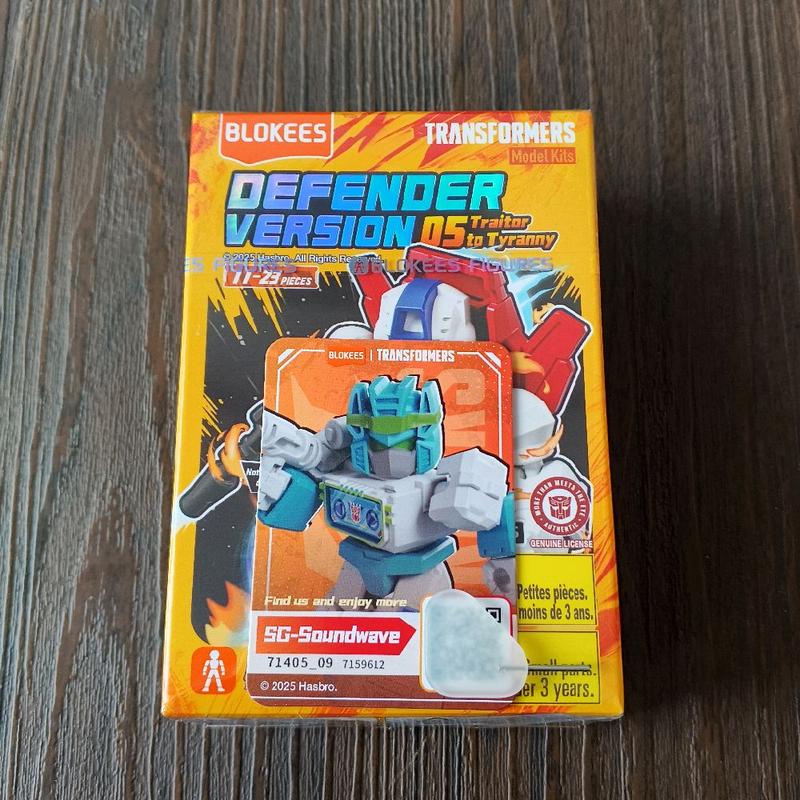 Defender Class Soundwave Blokees SG Soundwave _ Transformers Defender Version 05 - Shop | Tokopedia