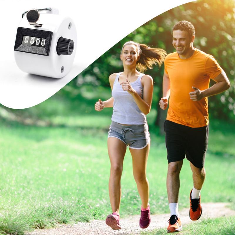 Product Introduction of 4 Digit Handheld Counting Counter Digital Golf Clicker Manual Training Counting Counter Metal Counter 24
