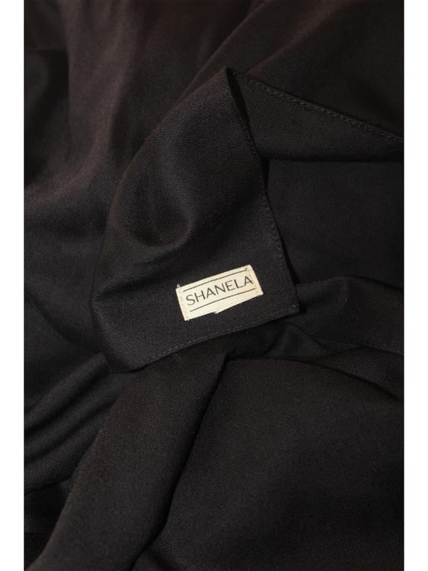 PASHMINA - RAYON VISCOSE PREMIUM HITAM (NOIR) 3