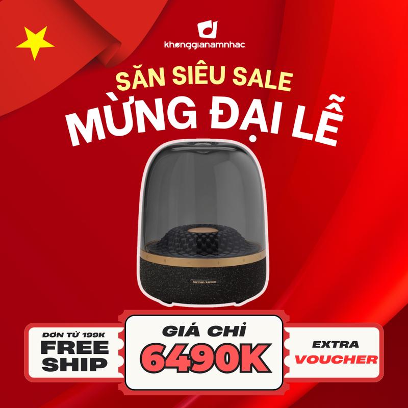 Loa Bluetooth Để Bàn Harman/Kardon Aura Studio 4- Nghe Nhạc, Củ Loa, Bass căng, Công suất lớn