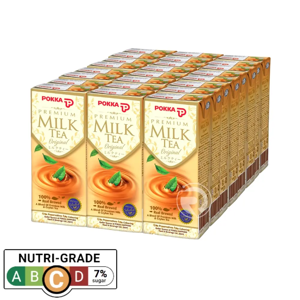 Pokka Premium Milk Tea Packet (250ml x 24 Packets)