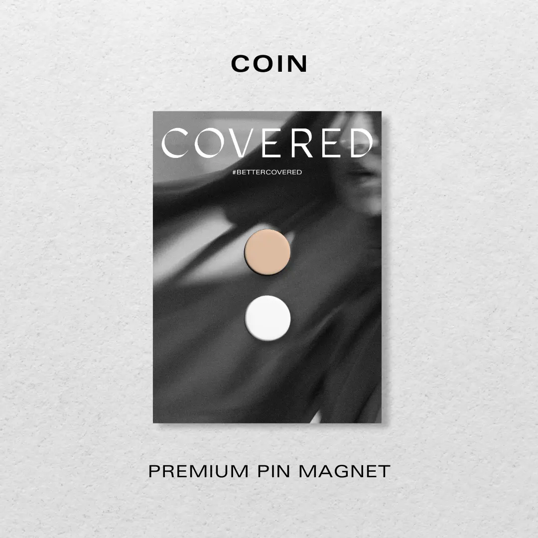 COIN PIN MAGNET (Set of 2) | Peniti Hijab | Aksesoris Hijab
