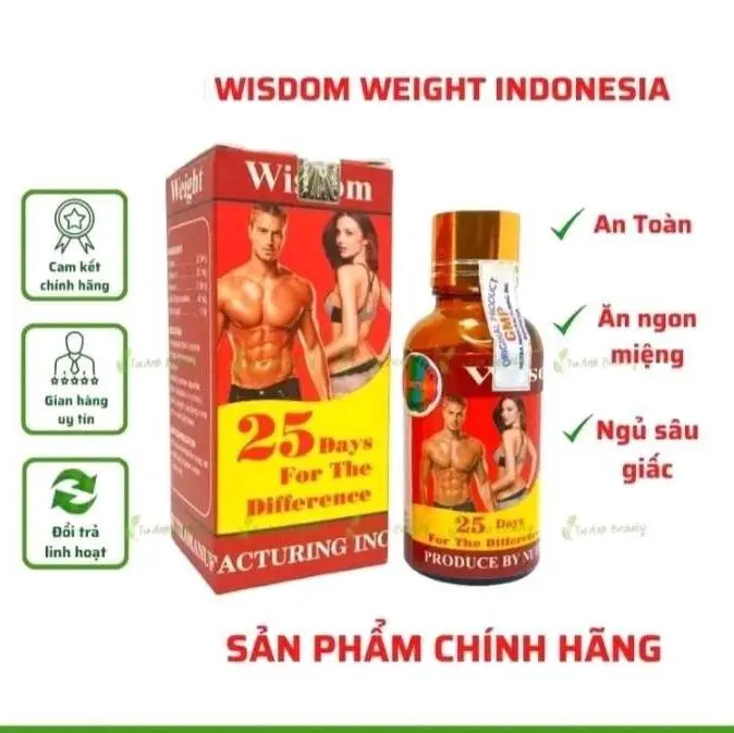 Wisdom - Thực Phẩm Bổ Sung Vitamin - Hộp 25v