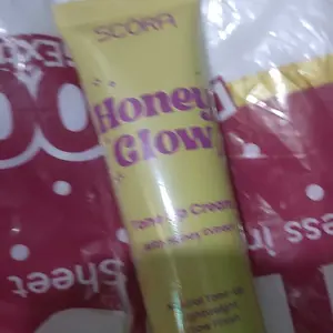 [Hero]  SCORA Honey Glow Tone Up Cream 30 Gr
