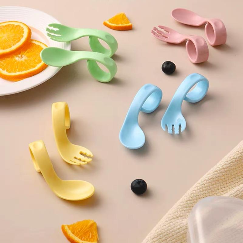 Product Introduction of [MUMof2boys] Baby Training Spoon – Self-Feeding Utensil for Babies & Toddlers, BPA-Free, Easy-to-Grip Design 27