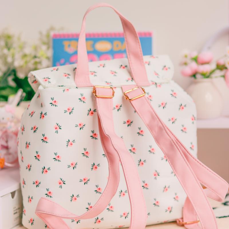 Product Introduction of BuzzBag - Tas bahu ins kanvas bunga lucu tas sekolah wanita berkapasitas besar korea import fashion kuliah tas ransel laptop backpack tas sekolah wanita backpack lucu korea tas korean style tas sekolah muat banyak tas ransel wanita lucu 22