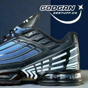 Sepatu Sneakers Olahraga Unisex TNN3 Max Blue Black | Good Material High Quality