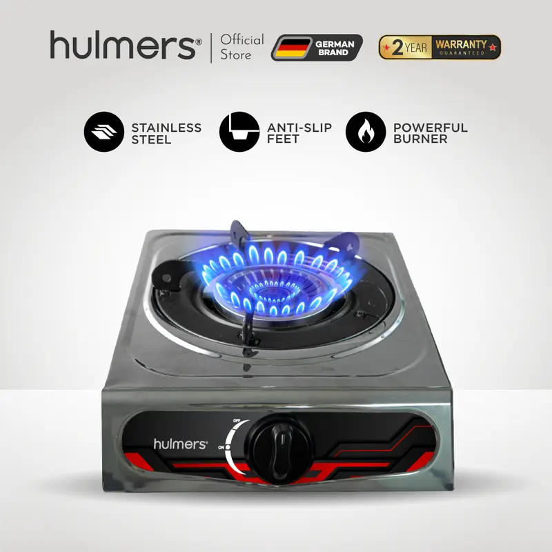 Milux Stainless steel Premium Built-in Gas Hob MGH-S633M Gas