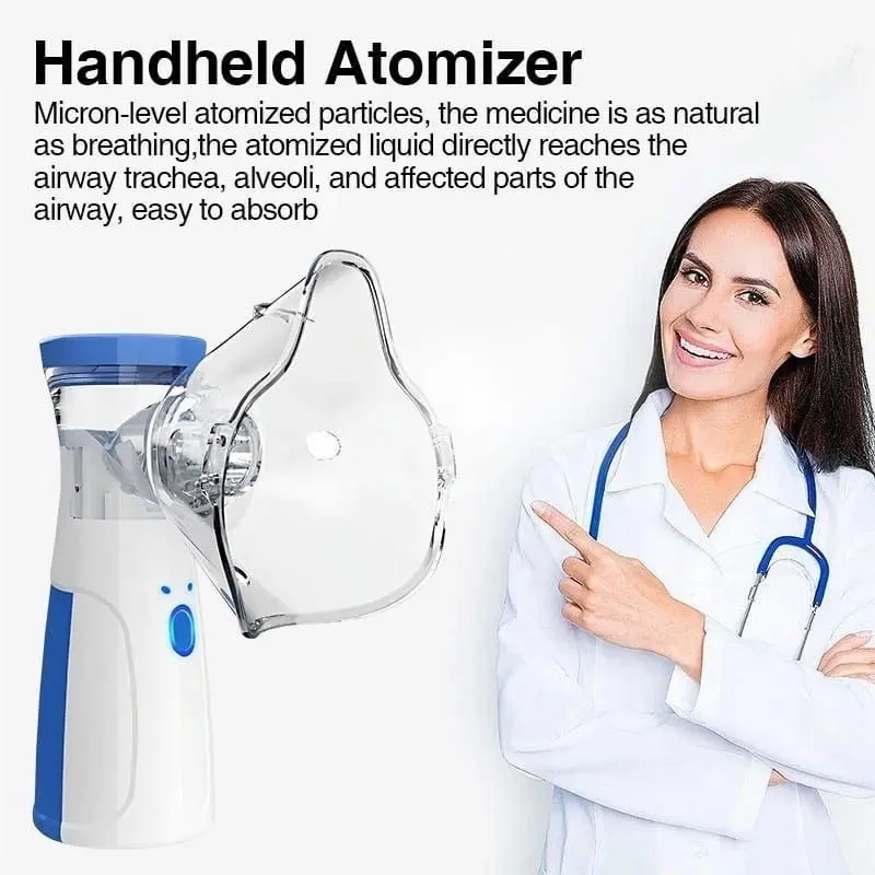 Dr.Spock Mesh Nebulizer Portable / alat Nebulizer Anak N7 Plus Tetes Asli Berat Obat alat pengatur nafas dr isla nebulizer  portable Store 5