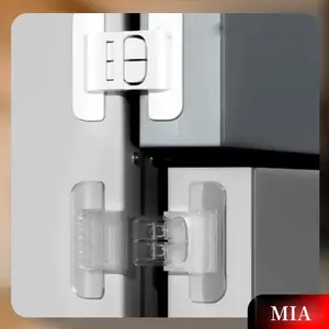 Mia Baby Safety Lock Kunci Pengaman Pintu Kulkas Laci Lemari Pakaian Kulkas Kunci Kulkas Pintu Laci Pengaman Anak Tambahan | Pengaman Laci Pintu Serbaguna