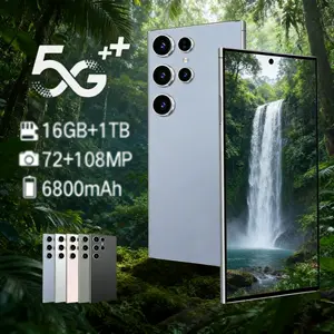 COD Handphone  S-23 Ultra 7.3inci 16GB+1TB Android 14.0 72MP+108MP 6800mAh 5G Dual SIM Desain Astronot Layar HD Smartphone hp Promo paylater hp ditiktok