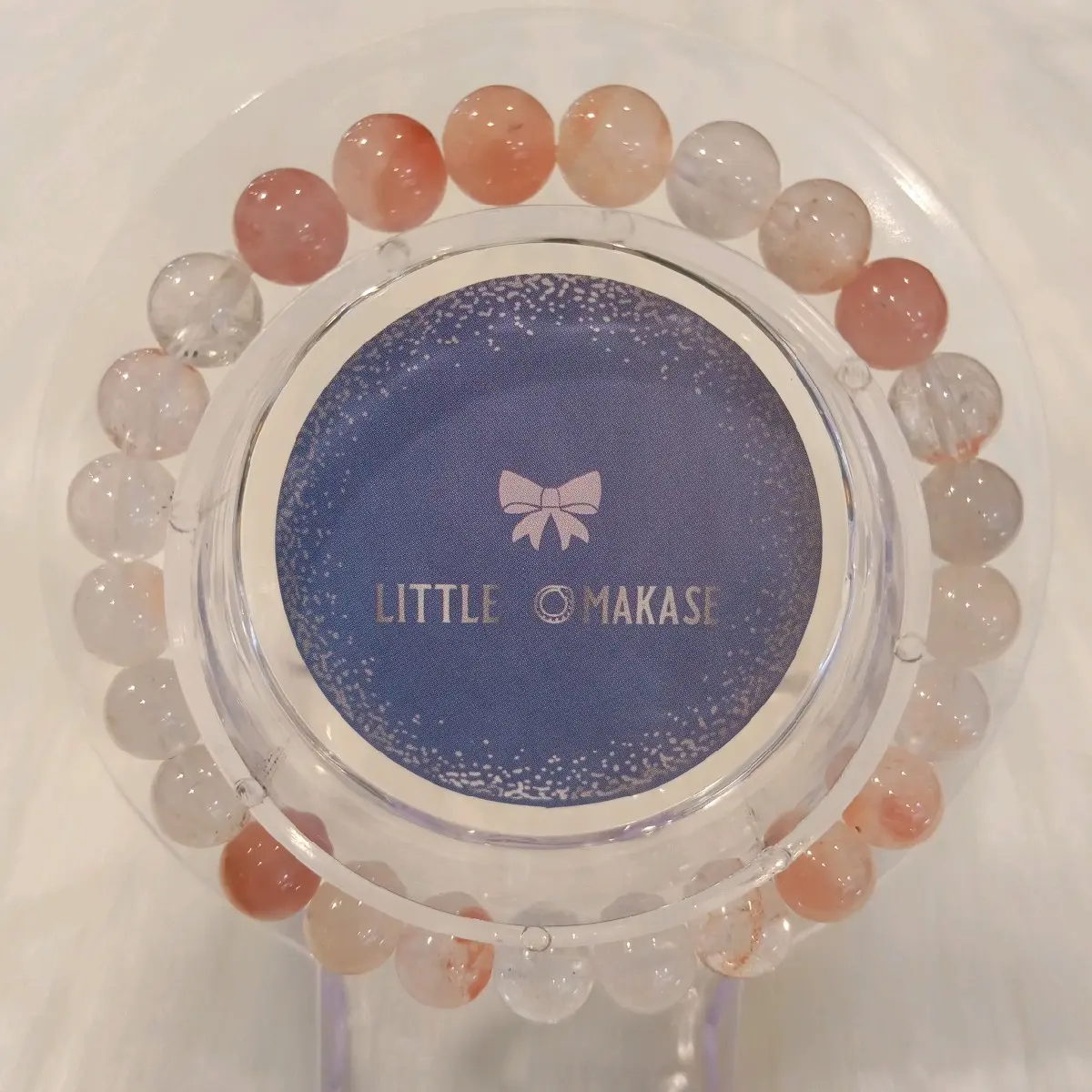Natural Crytal Rainbow Rutilated Quartz 7mm
