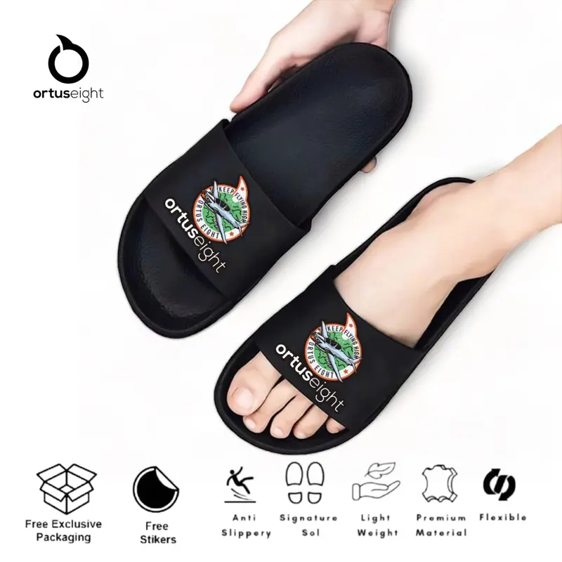 Ortuseight Sandal Slops Pria Wanita Ringan Empuk dan Anti-Licin 2