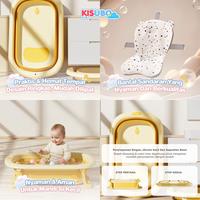Gambar KISUBO Foldable Baby Bath Tub  Bak Mandi Lipat Tempat Mandi Bayi Anak - BTH-029-ORANGE dari KISUBO Indonesia Kota Administrasi Jakarta Utara 2 Tokopedia