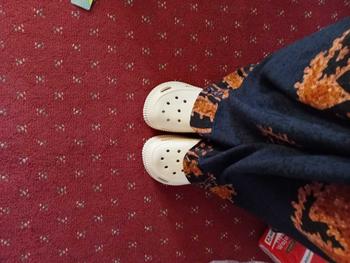Product Review of TEFANSY Wanita Sandal Kodok Santai Sol Tebal Sandal Baim Lentur Wedges Baim Pperempuan Bae Clog Sepatu from f**i 3