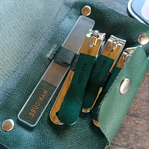 Piliss Gunting Kuku Set 10 in 1 Manicure Set Dengan Desain Anti Berceceran